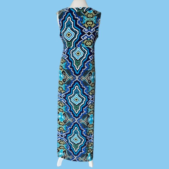 Chico's Abstract Print Maxi Dress - Picture 4 of 5